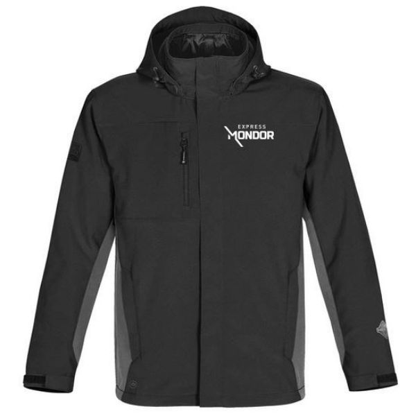 Image de (NOUVEAUTÉ) Manteau 3/1 homme noir/granite - SSJ-1